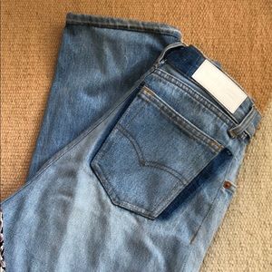 Re/Done High Rise Straight Cut